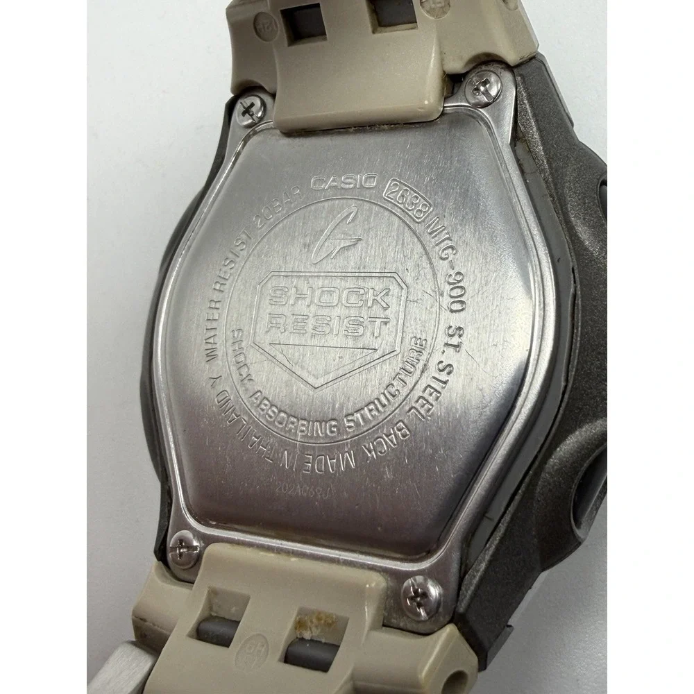 Casio MTG-900 G-Shock‎ Tough Solar Wave Ceptor Mens Watch 44MM 7